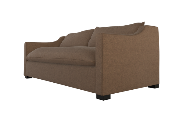 Moss Home Ginger 80" Sofa - Elegant Blend Of Classic And Contemporary Style For Your Modern Living Space Cafe 100% Polyester Ging-sof-80-stucaf