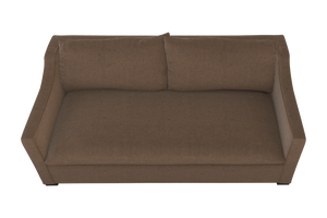Moss Home Ginger 80" Sofa - Elegant Blend Of Classic And Contemporary Style For Your Modern Living Space Cafe 100% Polyester Ging-sof-80-stucaf