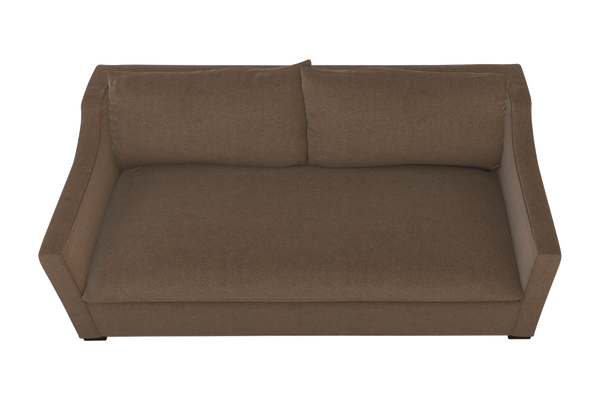Moss Home Ginger 80" Sofa - Elegant Blend Of Classic And Contemporary Style For Your Modern Living Space Cafe 100% Polyester Ging-sof-80-stucaf