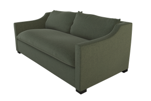 Moss Home Ginger 98" Sofa - A Perfect Blend Of Classic And Contemporary Style For Your Living Space Forest 100% Polyester Ging-sof-98-stufor