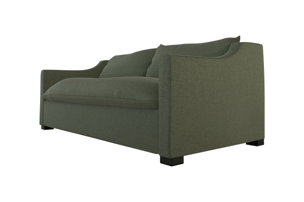 Moss Home Ginger 80" Sofa - Elegant Blend Of Classic And Contemporary Style For Your Modern Living Space Forest 100% Polyester Ging-sof-80-stufor