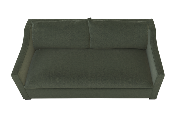 Moss Home Ginger 80" Sofa - Elegant Blend Of Classic And Contemporary Style For Your Modern Living Space Forest 100% Polyester Ging-sof-80-stufor