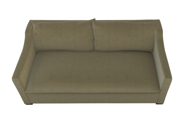 Moss Home Ginger 80" Sofa - Elegant Blend Of Classic And Contemporary Style For Your Modern Living Space Moss 100% Polyester Ging-sof-80-stumos