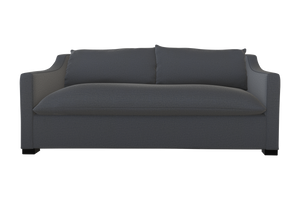 Moss Home Ginger 80" Sofa - Elegant Blend Of Classic And Contemporary Style For Your Modern Living Space Slate 100% Polyester Ging-sof-80-stusla