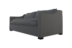 Moss Home Ginger 80" Sofa - Elegant Blend Of Classic And Contemporary Style For Your Modern Living Space Slate 100% Polyester Ging-sof-80-stusla