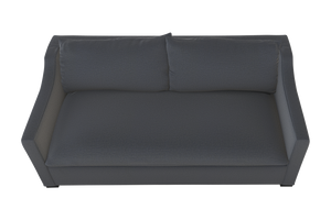 Moss Home Ginger 80" Sofa - Elegant Blend Of Classic And Contemporary Style For Your Modern Living Space Slate 100% Polyester Ging-sof-80-stusla