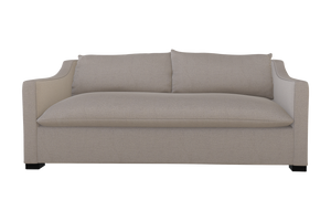 Moss Home Ginger 80" Sofa - Elegant Blend Of Classic And Contemporary Style For Your Modern Living Space Stone 100% Polyester Ging-sof-80-stusto