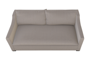 Moss Home Ginger 80" Sofa - Elegant Blend Of Classic And Contemporary Style For Your Modern Living Space Stone 100% Polyester Ging-sof-80-stusto