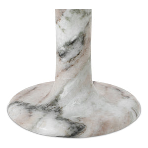 Moe's Home East Candle Holder - Exquisite Marble Design With Unique Veins For Timeless Home Décor Elegance Brown Marble Gk-1123-21