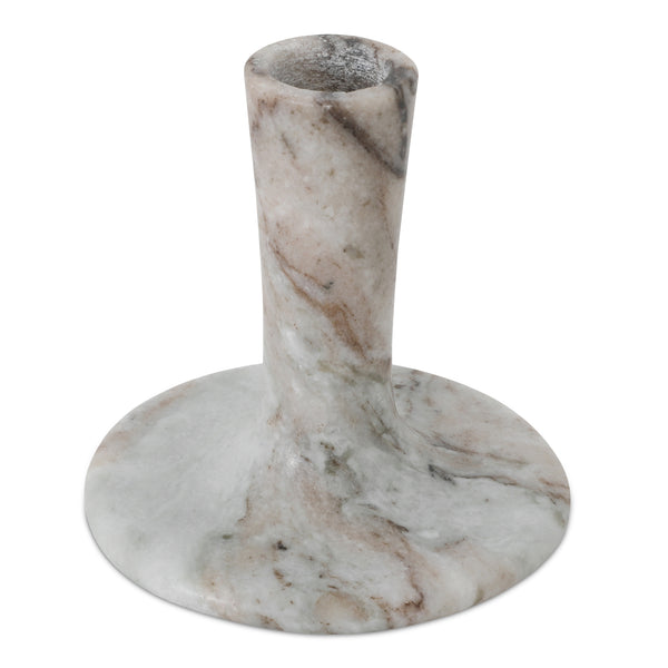 Moe's Home East Candle Holder - Exquisite Marble Design With Unique Veins For Timeless Home Décor Elegance Brown Marble Gk-1124-21