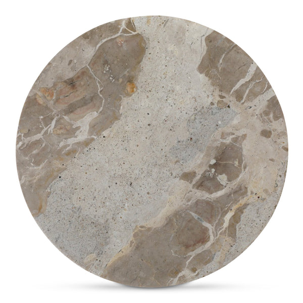 Moe's Home Anais Catchall Marble - Elegant 8-inch Vintage-inspired Design With Unique Veining For Any Space Beige Panther Beige Marble Gk-1135-34