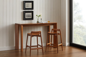 Greenington Linna Solid Bamboo Counter Stool Eco Friendly Open Frame for Kitchen or Bar GLA001AM