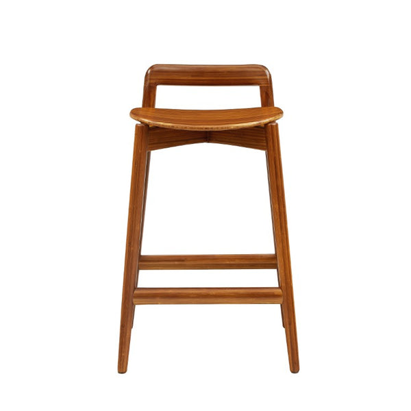 Greenington Linna Solid Bamboo Counter Stool Eco Friendly Open Frame for Kitchen or Bar GLA001AM