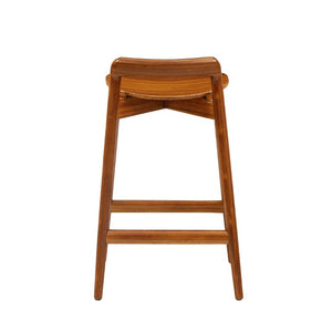 Greenington Linna Solid Bamboo Counter Stool Eco Friendly Open Frame for Kitchen or Bar GLA001AM