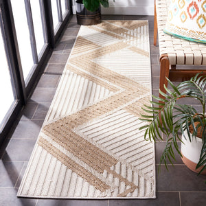 Safavieh Global Stylish Runner Rug - Elegant Power Loomed Design For Modern Home Décor & Cozy Spaces Beige ,Light Beige Polypropylene Glb220b-68