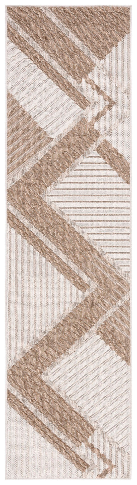 Safavieh Global Stylish Runner Rug - Elegant Power Loomed Design For Modern Home Décor & Cozy Spaces Beige ,Light Beige Polypropylene Glb220b-68