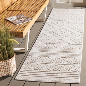 Safavieh Global Area Rug - Timeless Elegance With Geometric Designs For Indoor & Outdoor Spaces, Durable Craft Light Beige ,Ivory Polypropylene Glb230b-4