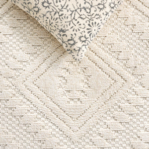 Safavieh Global Indoor/Outdoor Area Rug In Light Beige/Ivory - Durable, Stylish 5'3" X 7'6" Medium Rectangle Rug Light Beige ,Ivory Polypropylene Glb230b-5