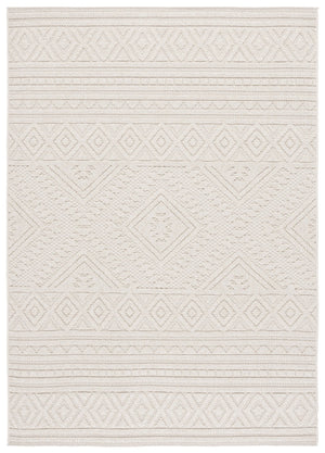 Safavieh Global Indoor/Outdoor Area Rug In Light Beige/Ivory - Durable, Stylish 5'3" X 7'6" Medium Rectangle Rug Light Beige ,Ivory Polypropylene Glb230b-5