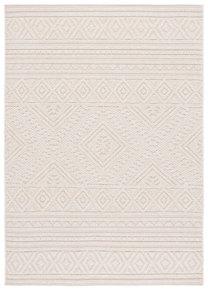 Safavieh Global Area Rug - Timeless Elegance With Geometric Designs For Indoor & Outdoor Spaces, Durable Craft Light Beige ,Ivory Polypropylene Glb230b-4