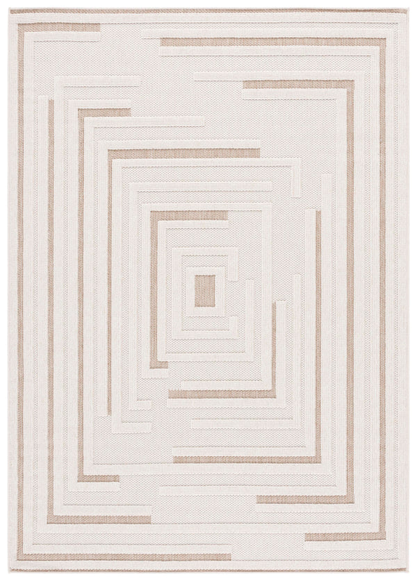 Safavieh Global 238b Light Beige / Beige Light Beige ,Beige Polypropylene Glb238b-4