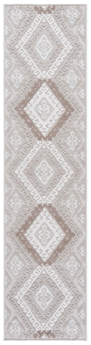 Safavieh Global Elegant Area Rug - Durable Power-loomed Design With Plush Comfort For Indoor & Outdoor Spaces Grey ,Ivory Taupe Polypropylene Pile Glb610f-4