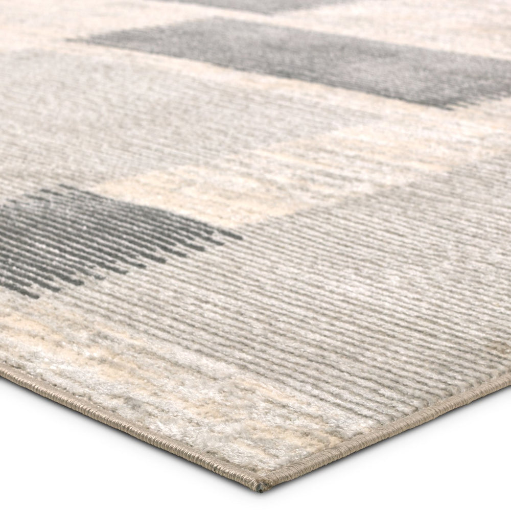 Jaipur Living Gallium Bismuth Glm01 Powerloomed Machinemade 100% Polyester Geometric Abstract Indoor Rug Tan 100% Polyester Rug162256