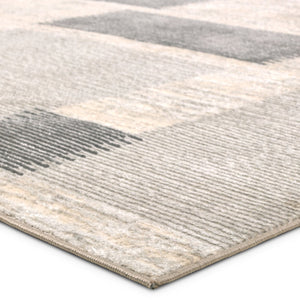 Jaipur Living Gallium Bismuth Glm01 Powerloomed Machinemade 100% Polyester Geometric Abstract Indoor Rug Tan 100% Polyester Rug162256