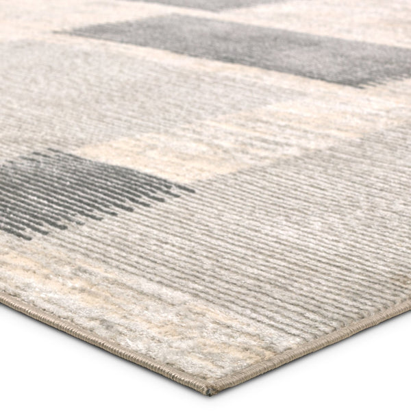 Jaipur Living Gallium Bismuth Glm01 Powerloomed Machinemade 100% Polyester Geometric Abstract Indoor Rug Tan 100% Polyester Rug162256