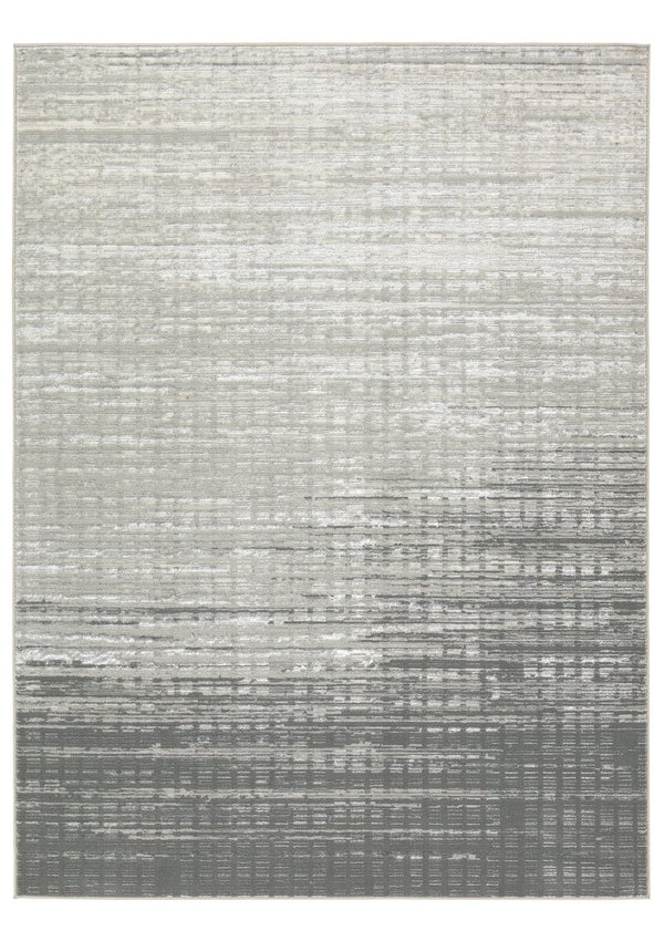 Jaipur Living Gallium Tungsten Glm02 Powerloomed Machinemade 100% Polyester Abstract Abstract Indoor Rug Gray 100% Polyester Rug162265