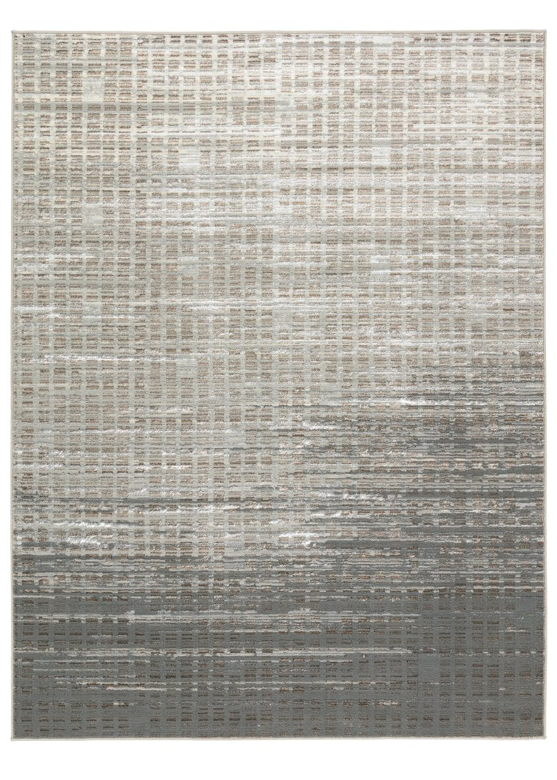 Jaipur Living Gallium Tungsten Glm03 Powerloomed Machinemade 100% Polyester Abstract Abstract Indoor Rug Taupe 100% Polyester Rug162272