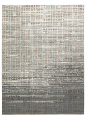 Jaipur Living Gallium Tungsten Glm03 Powerloomed Machinemade 100% Polyester Abstract Abstract Indoor Rug Taupe 100% Polyester Rug162272