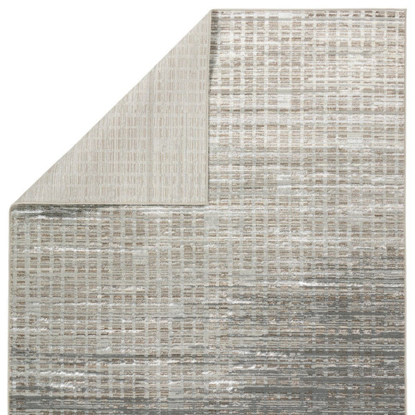 Jaipur Living Gallium Tungsten Glm03 Powerloomed Machinemade 100% Polyester Abstract Abstract Indoor Rug Taupe 100% Polyester Rug162272