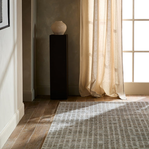 Jaipur Living Gallium Tungsten Glm03 Powerloomed Machinemade 100% Polyester Abstract Abstract Indoor Rug Taupe 100% Polyester Rug162272