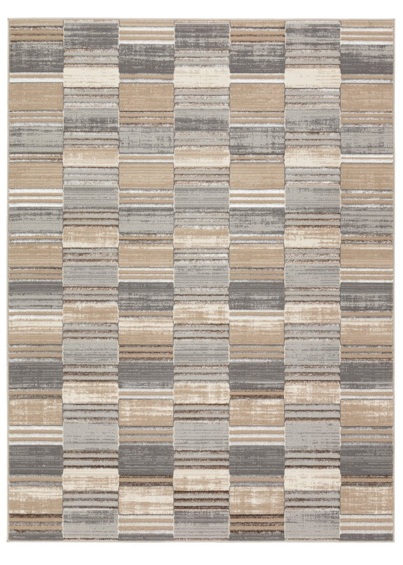 Jaipur Living Gallium Rhenium Glm04 Powerloomed Machinemade 100% Polyester Geometric Abstract Indoor Rug Gray 100% Polyester Rug162278