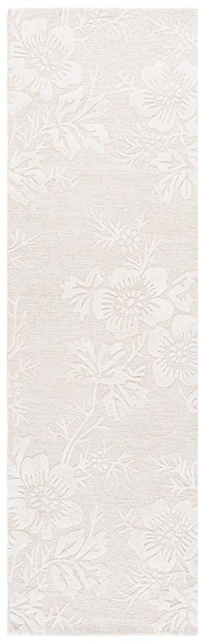 Safavieh Glamour Ivory Floral Area Rug - Hand-tufted Elegance For Timeless Home Decor And Comfort Ivory 65% Wool,20% Cotton,15% Viscose Glm151a-4