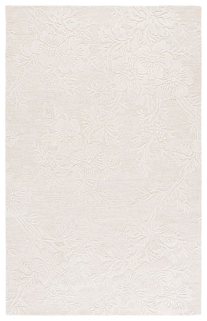 Safavieh Glamour Ivory Floral Area Rug - Hand-tufted Elegance For Timeless Home Decor And Comfort Ivory 65% Wool,20% Cotton,15% Viscose Glm151a-4