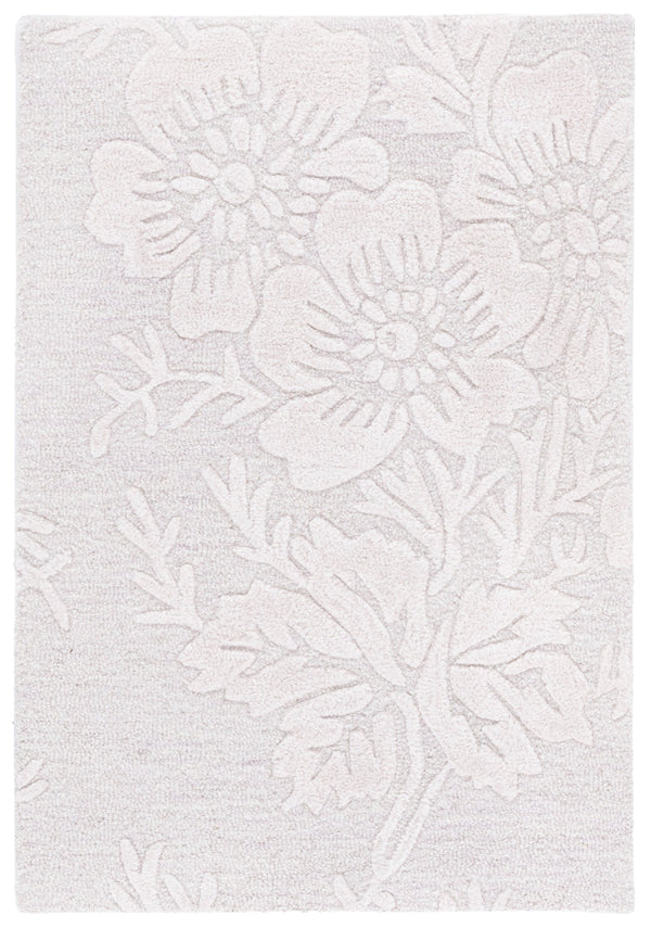 Safavieh Glamour Light Pink Floral Area Rug — Hand-Tufted Wool Blend, Subtle Sheen, Elegant Focal Accent For Home 3'-0" x 5'-0" GLM151U-3