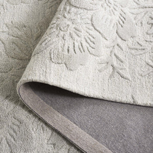 Safavieh Glamour Hand-tufted Runner Rug - Luxurious Floral Design, Cozy Texture, Perfect For Hallways & More Light Green 65% Wool,20% Cotton,15% Viscose Glm151x-5