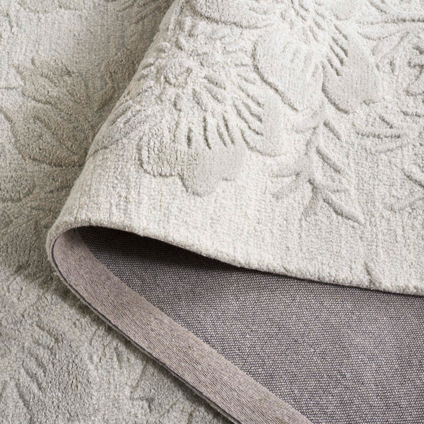 Safavieh Glamour Ivory Floral Area Rug - Hand-tufted Elegance For Timeless Home Decor And Comfort Light Green 65% Wool,20% Cotton,15% Viscose Glm151x-6
