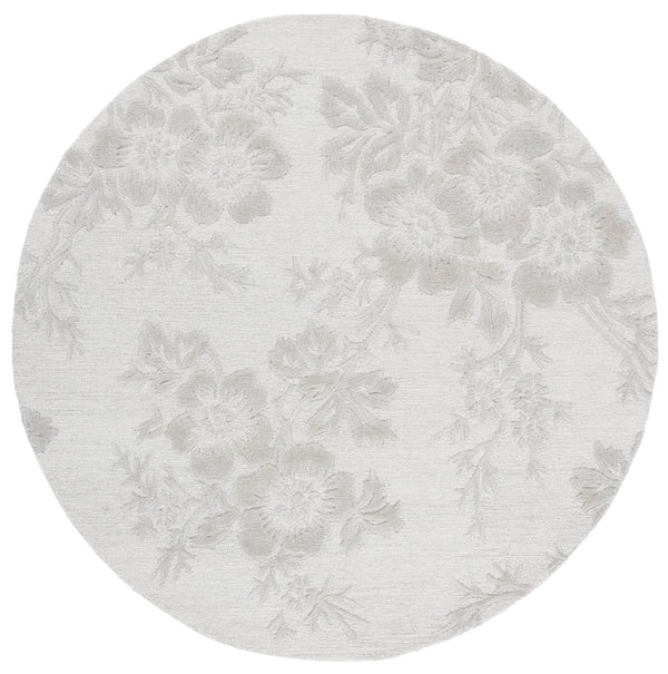 Safavieh Glamour Hand-tufted Runner Rug - Luxurious Floral Design, Cozy Texture, Perfect For Hallways & More Light Green 65% Wool,20% Cotton,15% Viscose Glm151x-6r