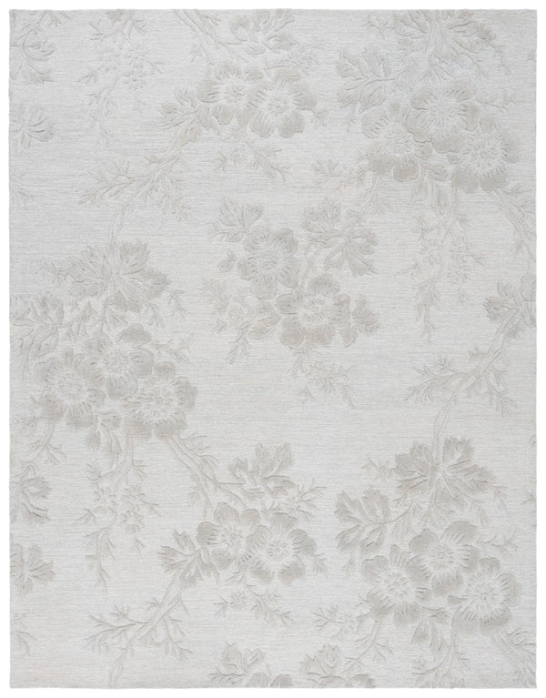 Safavieh Glamour Ivory Floral Area Rug - Hand-tufted Elegance For Timeless Home Decor And Comfort Light Green 65% Wool,20% Cotton,15% Viscose Glm151x-6