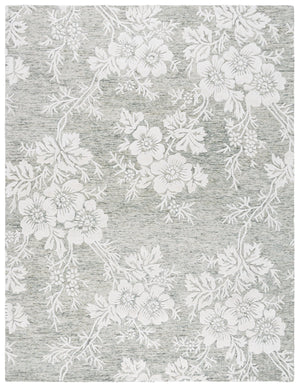 Safavieh Glamour Hand-tufted Runner Rug - Luxurious Floral Design, Cozy Texture, Perfect For Hallways & More Green ,Ivory 65% Wool,20% Cotton,15% Viscose Glm151y-8
