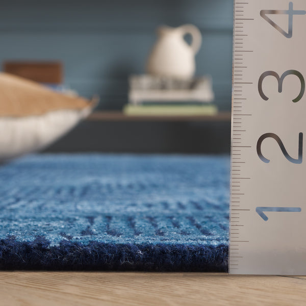 Safavieh Glamour 401 GLM401 Hand Tufted  Rug Navy GLM401N-8