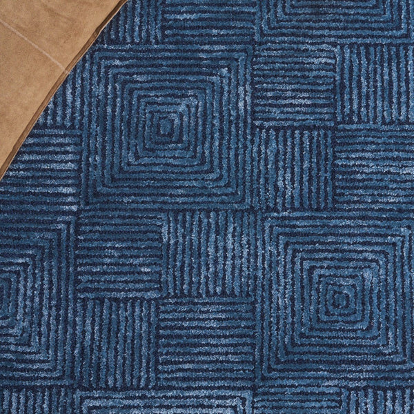 Safavieh Glamour 401 GLM401 Hand Tufted  Rug Navy GLM401N-8