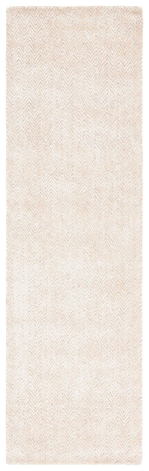 Safavieh Glamour Hand-tufted Area Rug: Luxurious Chevron Design In Gold & Ivory For Timeless Elegance Gold ,Ivory Viscose Wool Cotton Glm403d-9