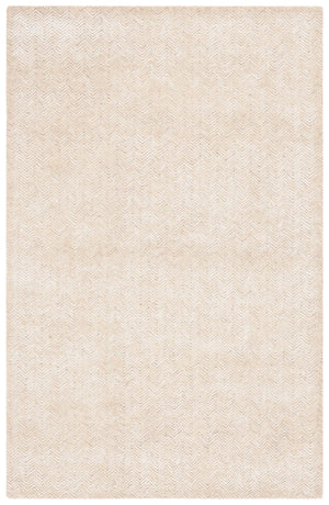 Safavieh Glamour Hand-tufted Area Rug: Luxurious Chevron Design In Gold & Ivory For Timeless Elegance Gold ,Ivory Viscose Wool Cotton Glm403d-9