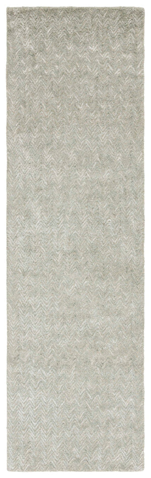 Safavieh Glamour Hand-tufted Area Rug: Luxurious Chevron Design In Gold & Ivory For Timeless Elegance Green ,Ivory Wool Pile Glm403t-9