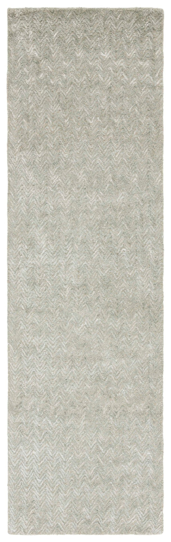 Safavieh Glamour Hand-tufted Area Rug: Luxurious Chevron Design In Gold & Ivory For Timeless Elegance Green ,Ivory Wool Pile Glm403t-9