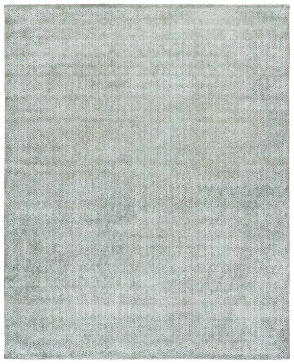 Safavieh Glamour Hand-tufted Area Rug: Luxurious Chevron Design In Gold & Ivory For Timeless Elegance Green ,Ivory Wool Pile Glm403t-9